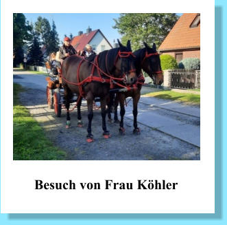 Besuch von Frau Köhler